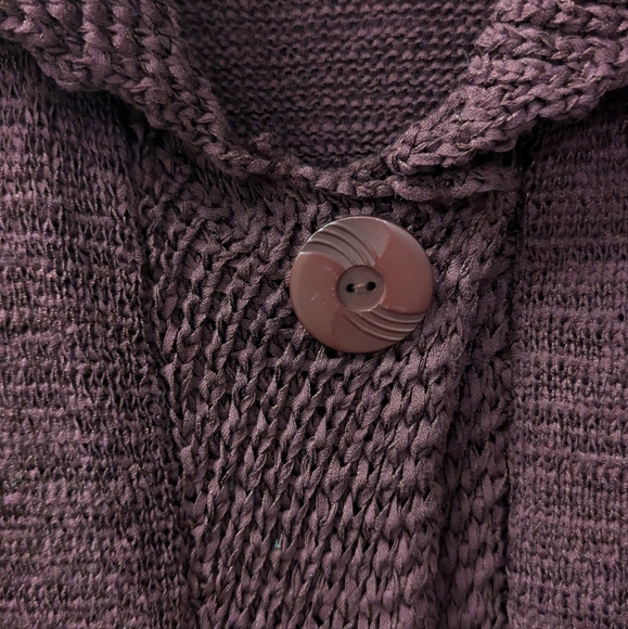 Vintage Carole Little Cardigan - Size 3X - Picture 2 of 7